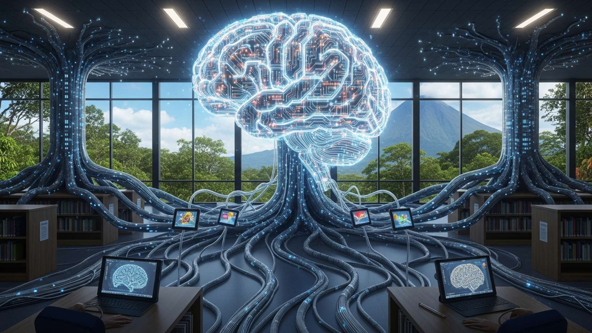 Les postes de formation en intelligence artificielle positionnent les bibliothèques scolaires comme des centres de littératie numérique