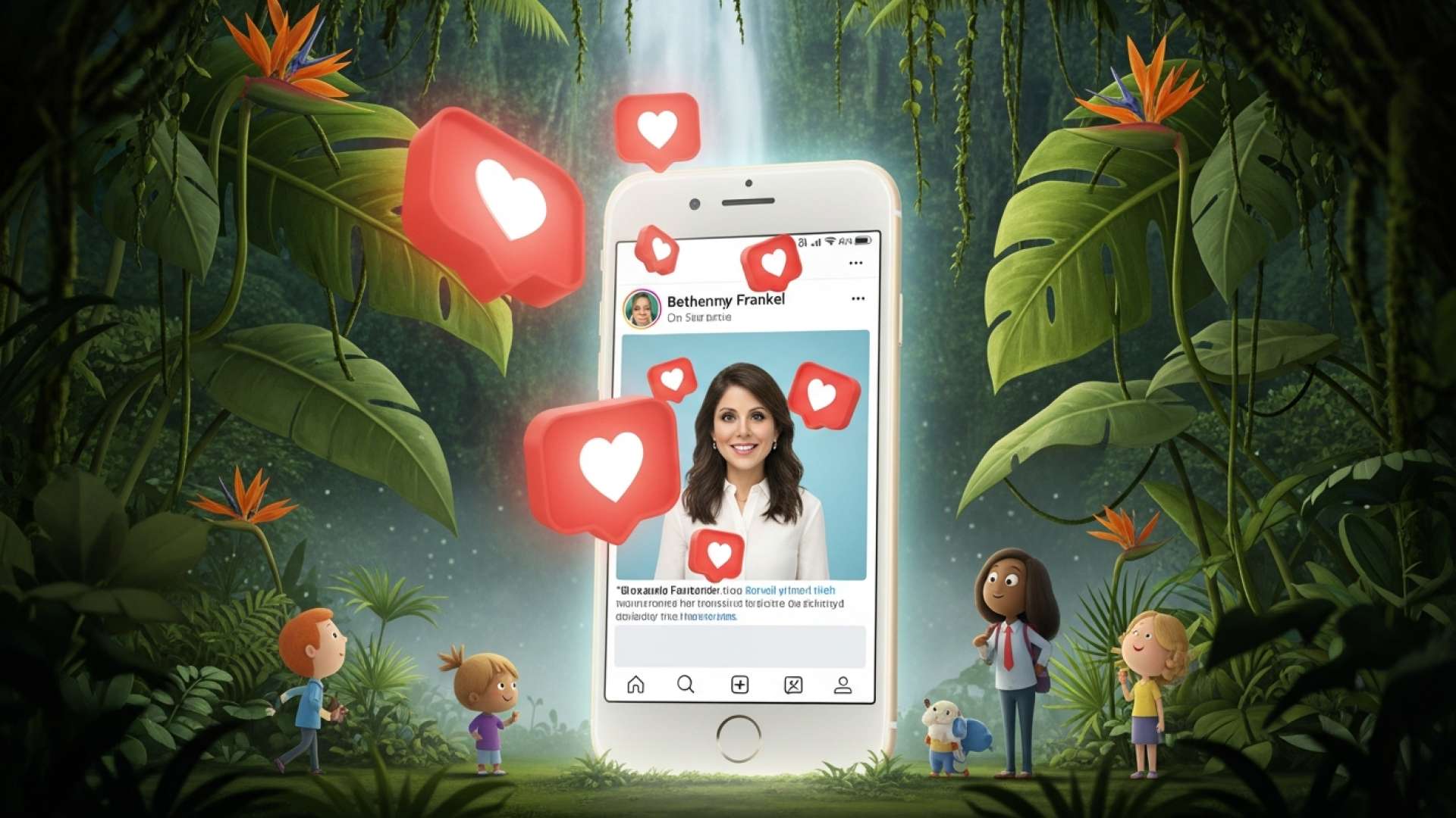 L’américaine Bethenny Frankel qualifie le Costa Rica de pure magie
