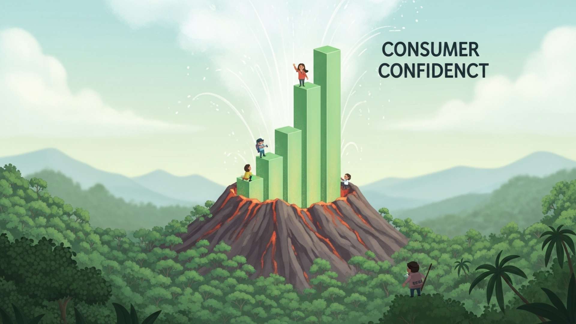 La confiance des consommateurs s’envole vers un sommet historique de 24 ans