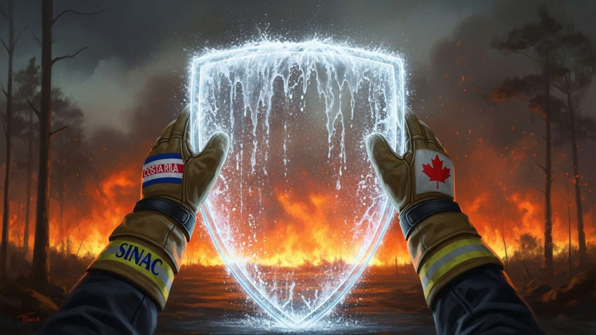 Costa Rica envoie des pompiers pour combattre les incendies de forêt qui font rage au Canada