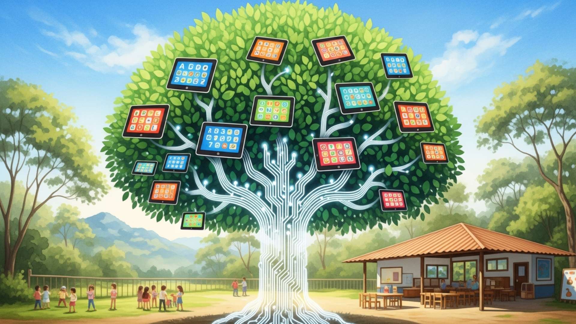 Le Costa Rica intègre la technologie en classe pour les enfants d’âge préscolaire à Guanacaste