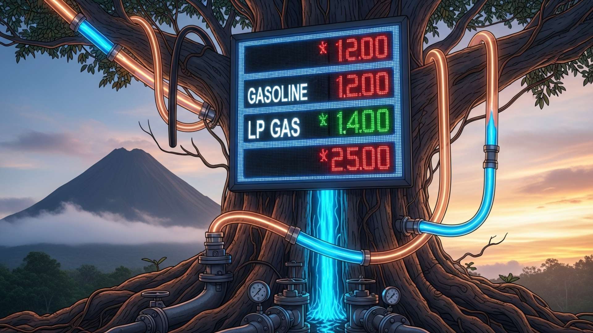 Le Costa Rica se prépare à une baisse importante des prix des carburants en août
