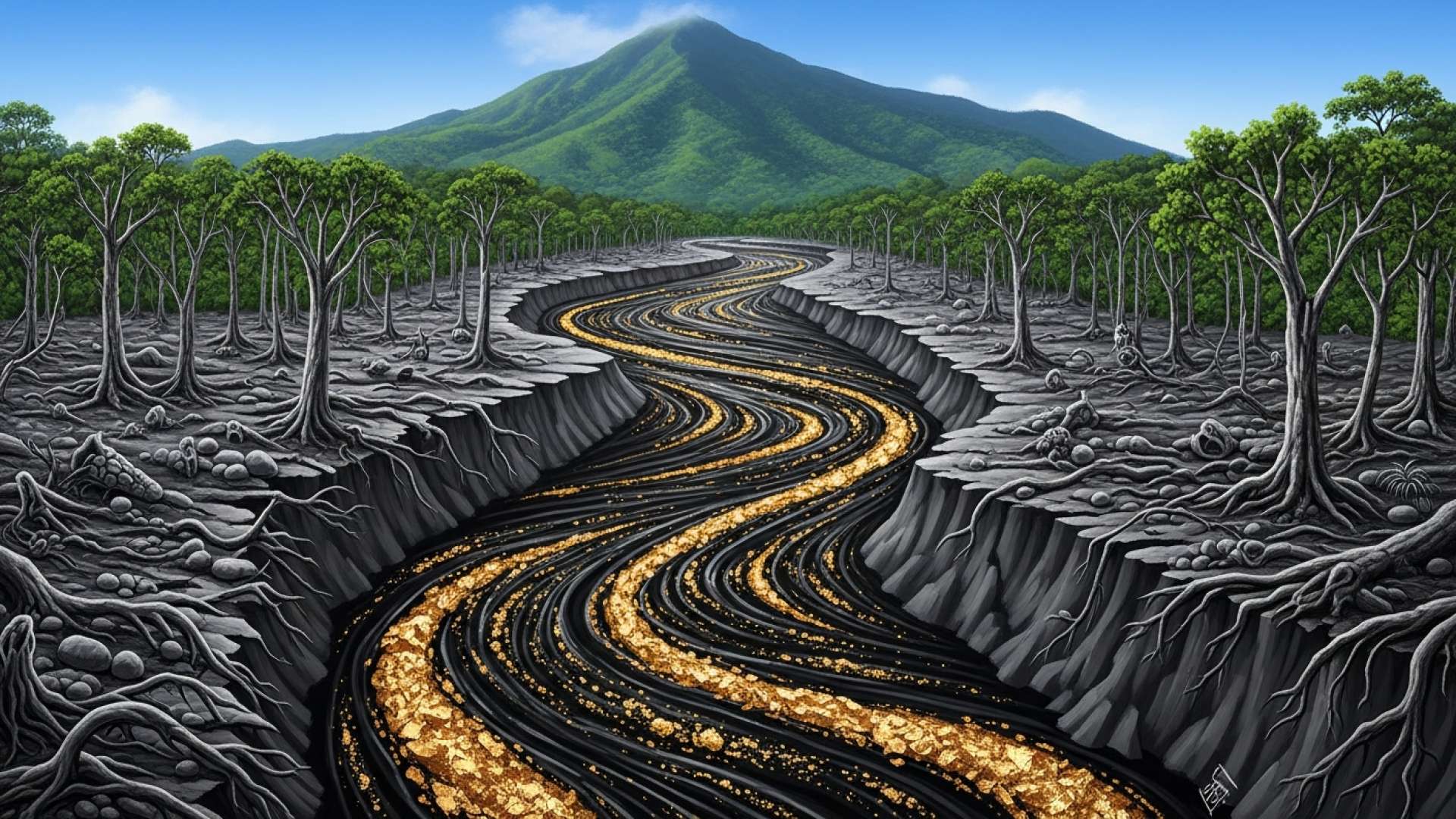 Le Costa Rica est assis sur une mine d’or de 10 milliards de dollars tandis que les opérations illégales font des ravages
