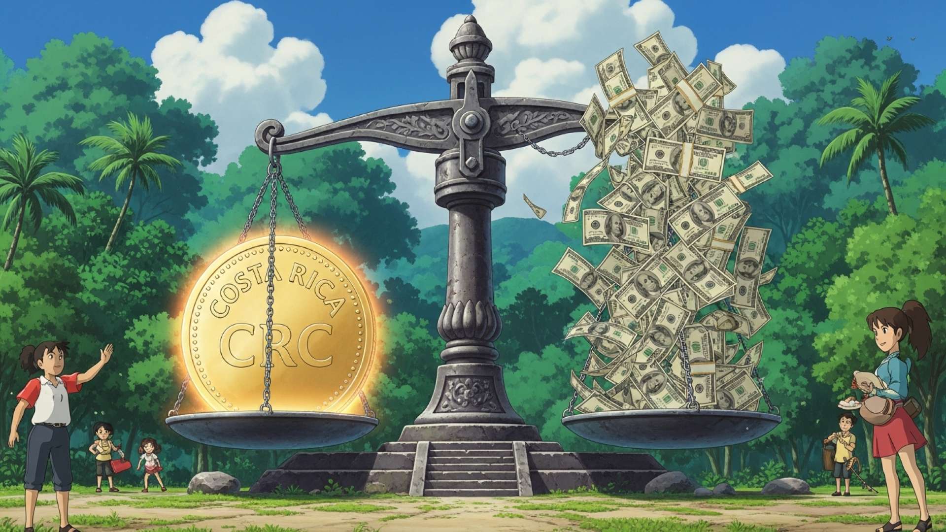 Le colón costaricien atteint un niveau proche de son plus haut en 19 ans face au dollar