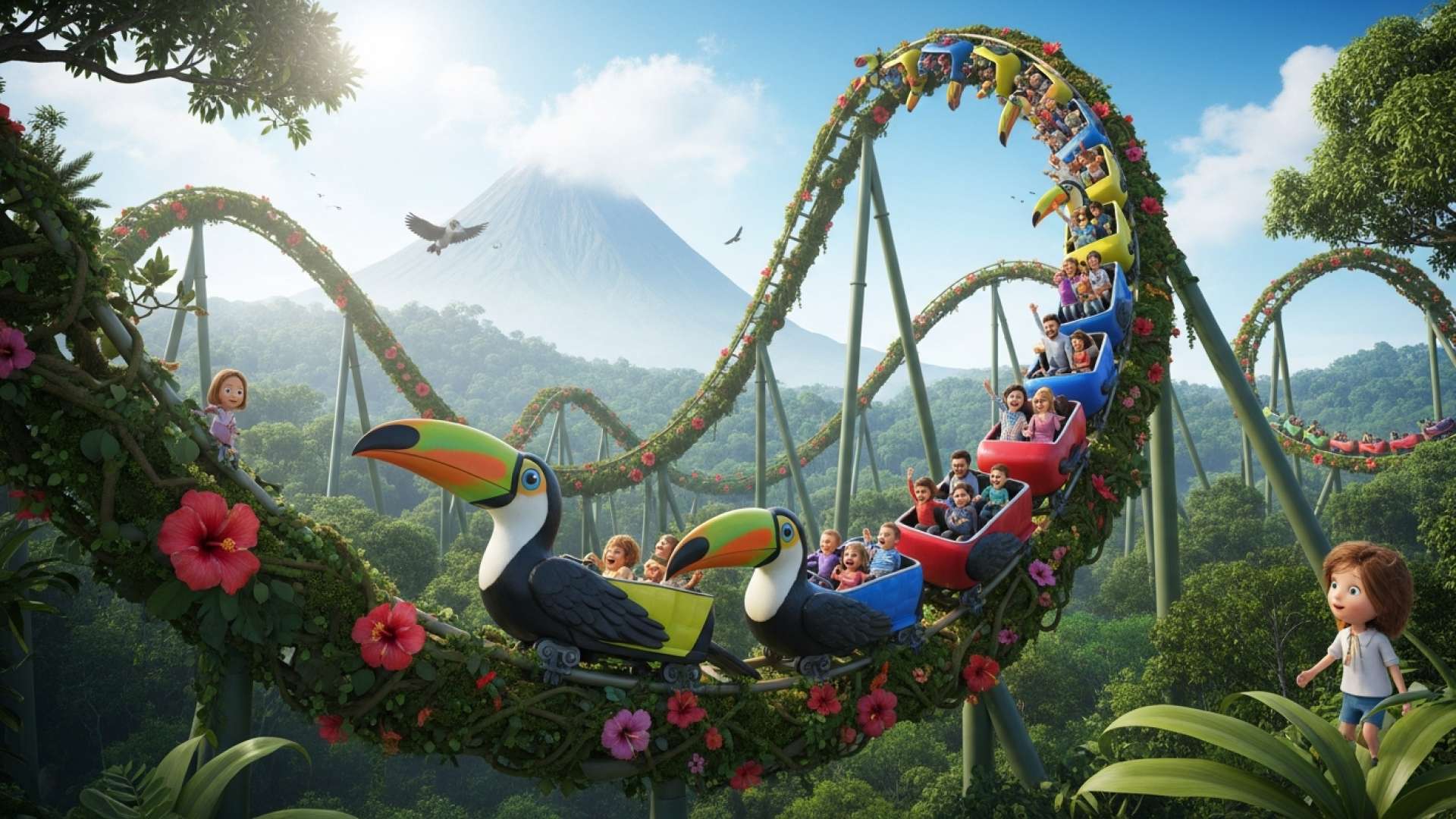 Dos Pinos renforce son partenariat avec un nouveau restaurant au Parque Diversiones