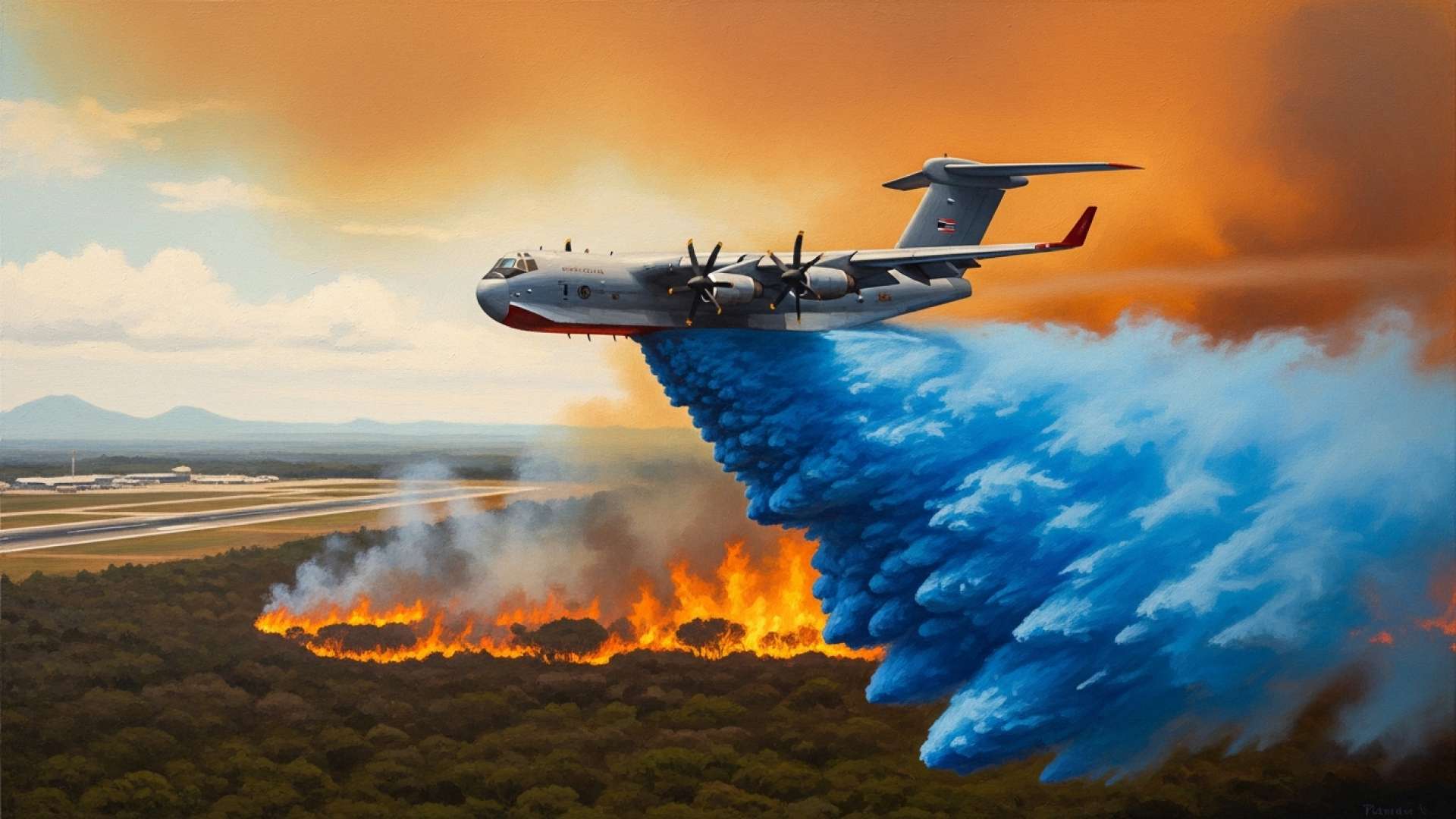 Le premier grand incendie de forêt de 2026 ravage le paysage libérien