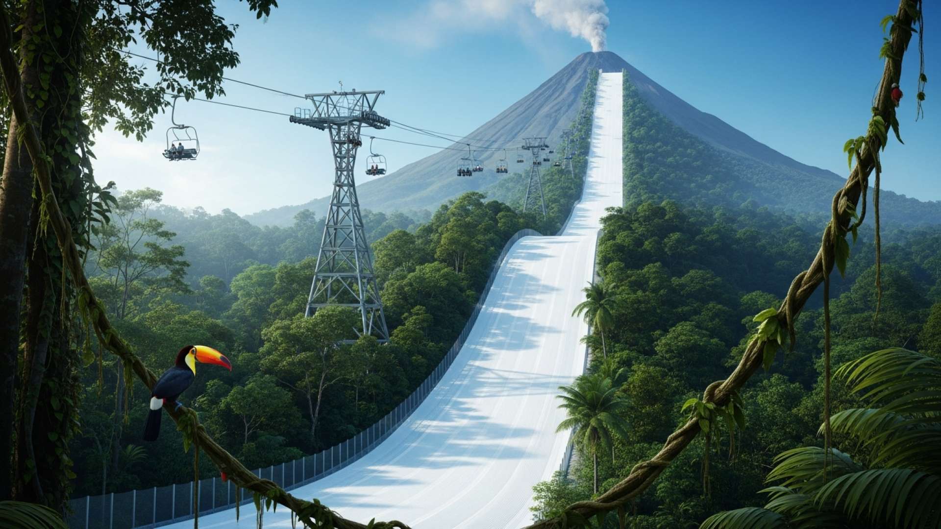 De la neige à la forêt tropicale, le Costa Rica séduit les skieurs canadiens