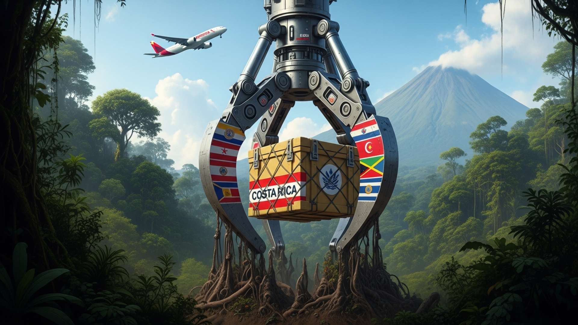Un vol humanitaire ramène les secouristes costaricains chez eux