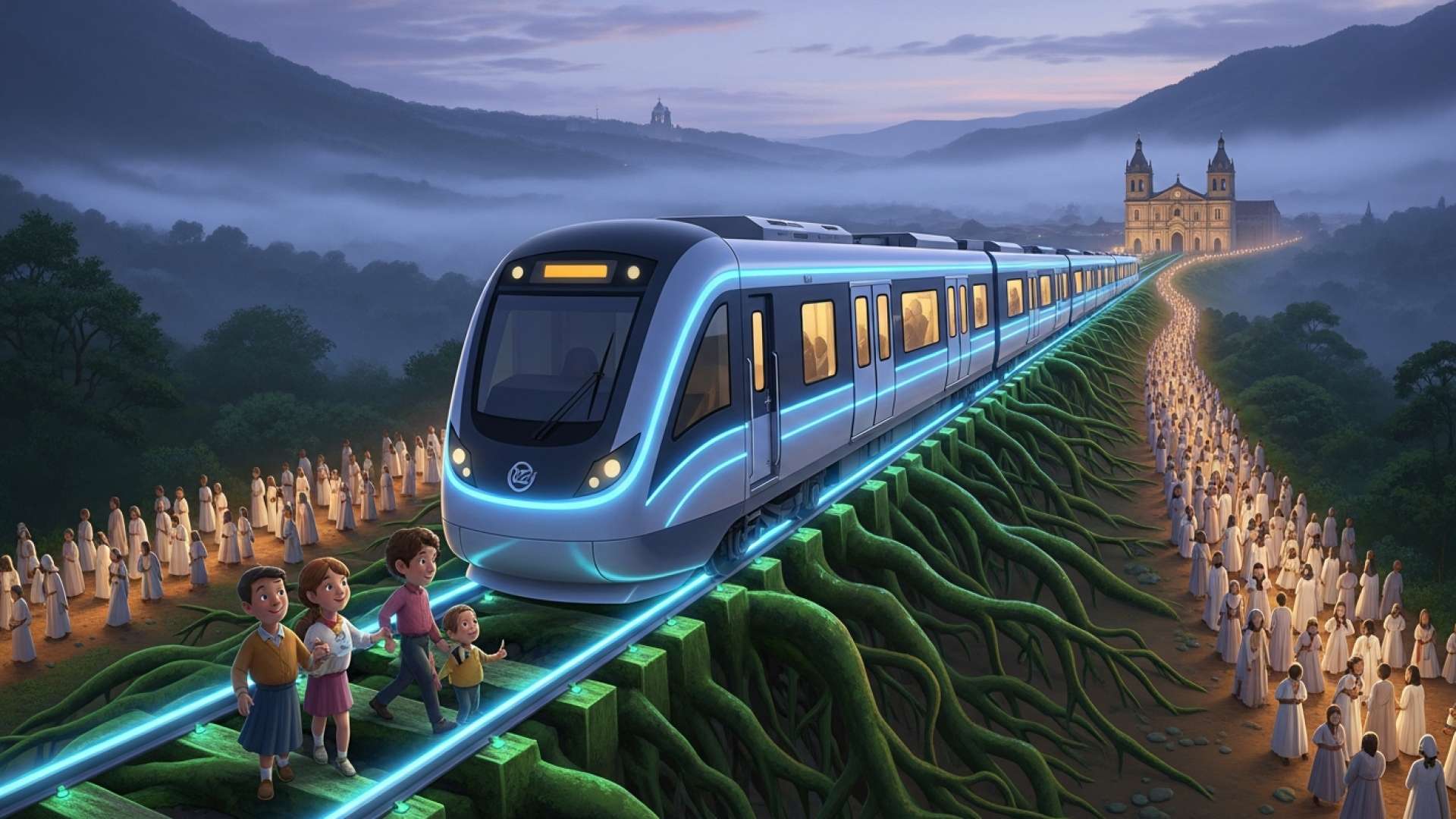 L’INCOFER lance un service de train non-stop de 27 heures pour le pèlerinage de la Romeria costaricaine