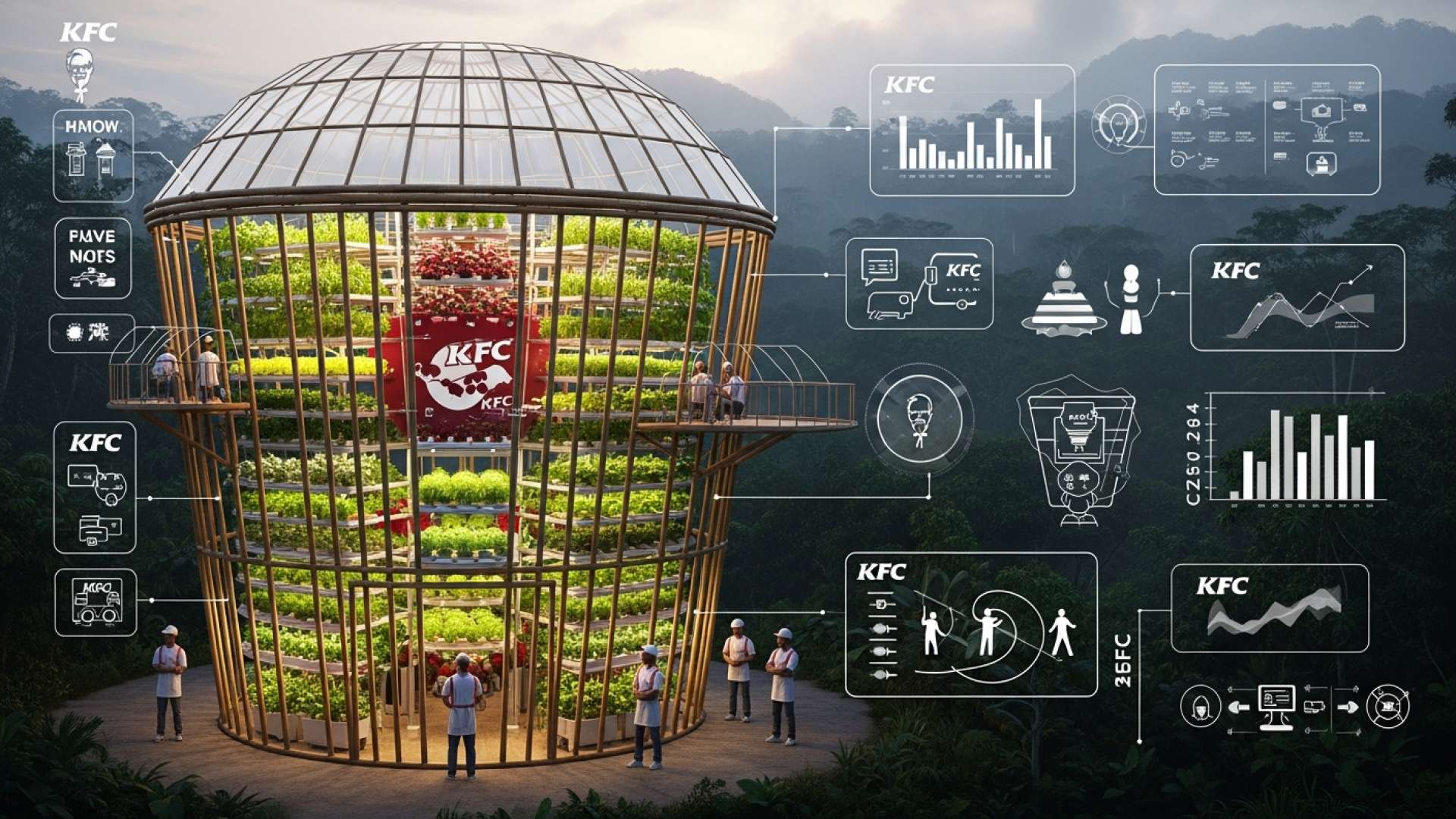 KFC trace un chemin durable grâce à des partenariats locaux au Costa Rica