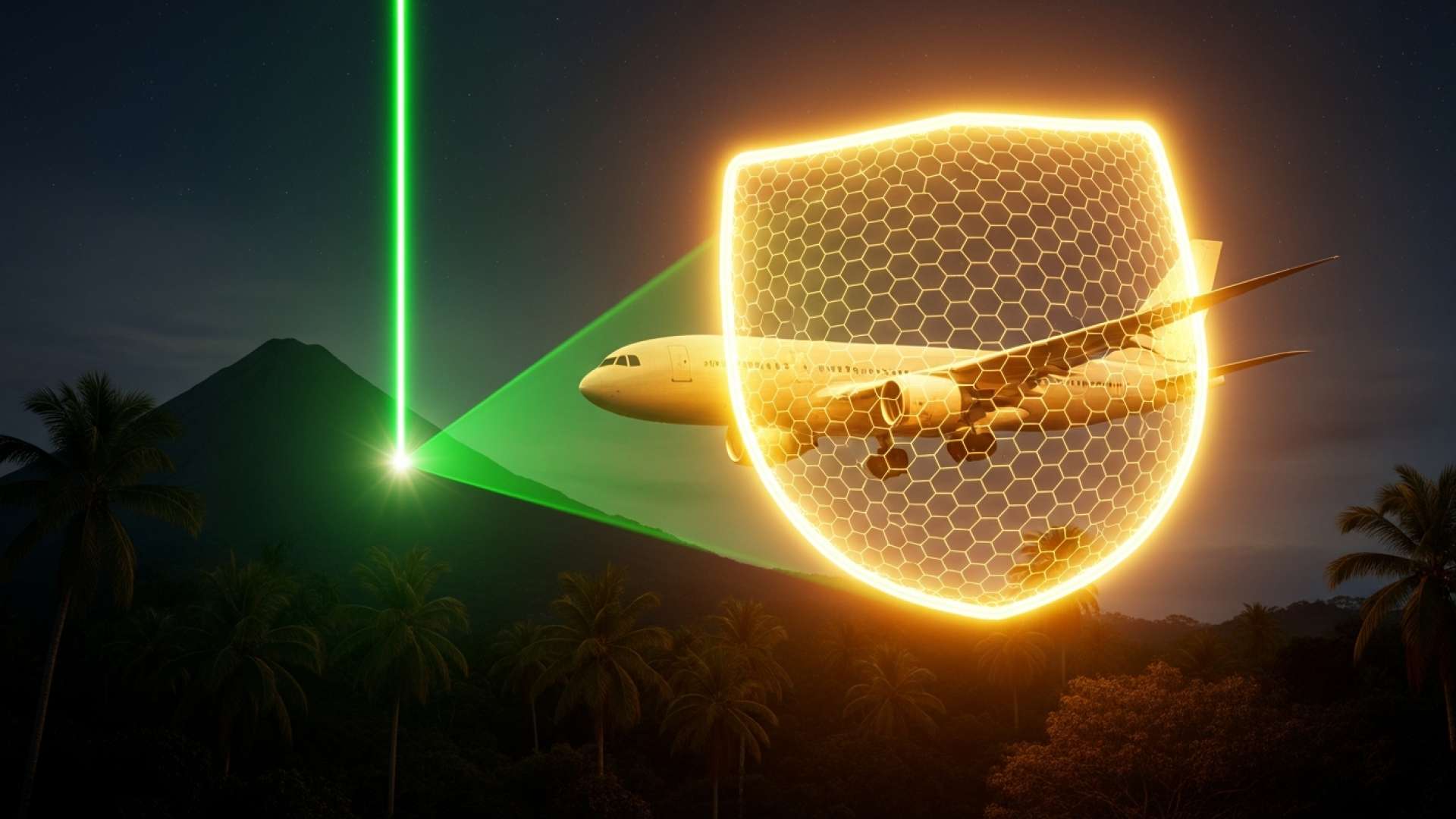 Les attaques au laser contre les avions atteignent des records à l’aéroport international Juan-Santamaría