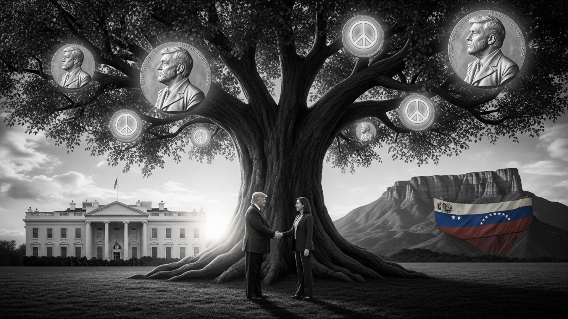 La tentative de Machado pour obtenir un prix Nobel : la réunion avec Trump montre à la fois une alliance et une prudence