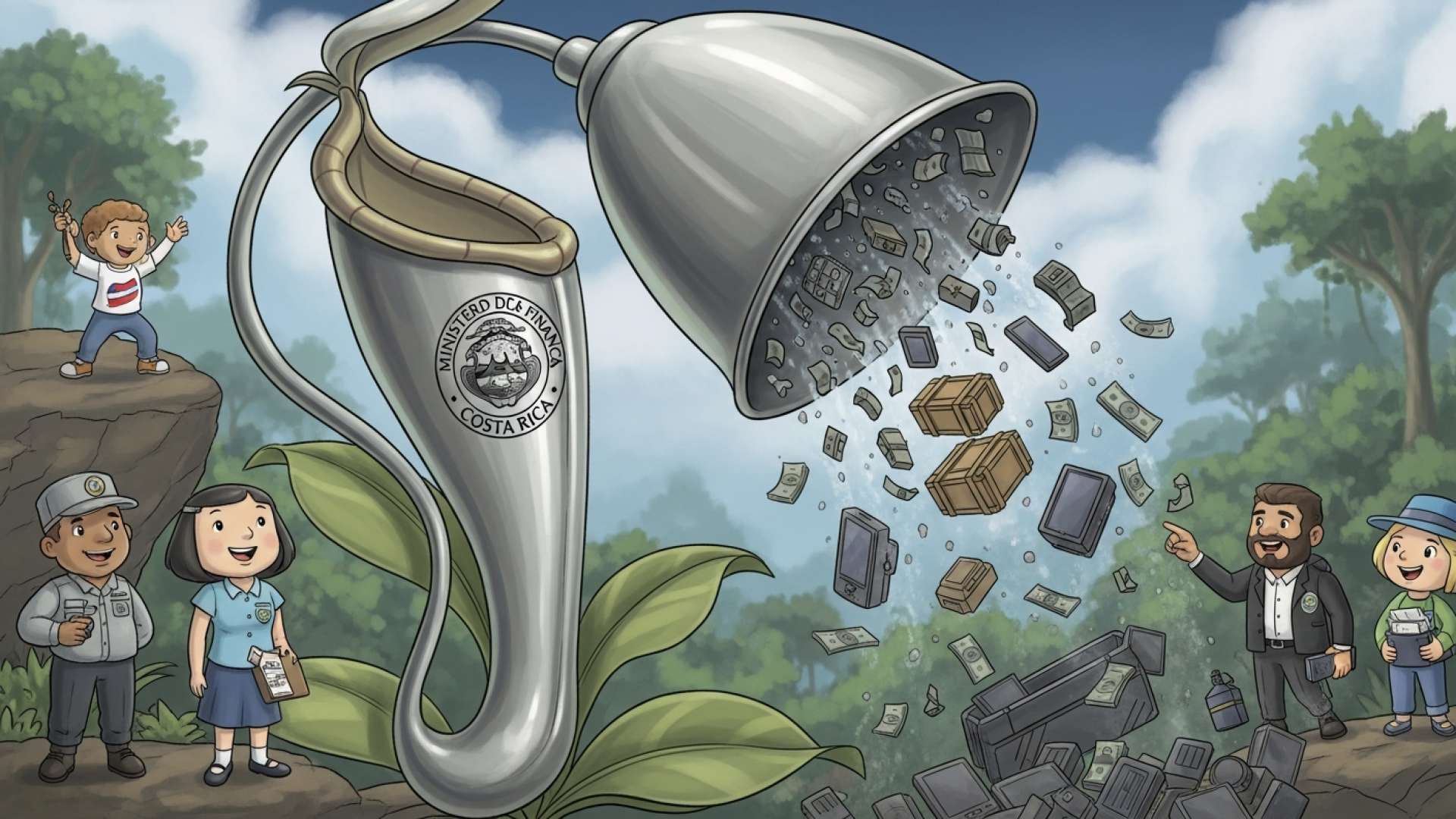 Un raid gouvernemental massif secoue le centre commercial de San José