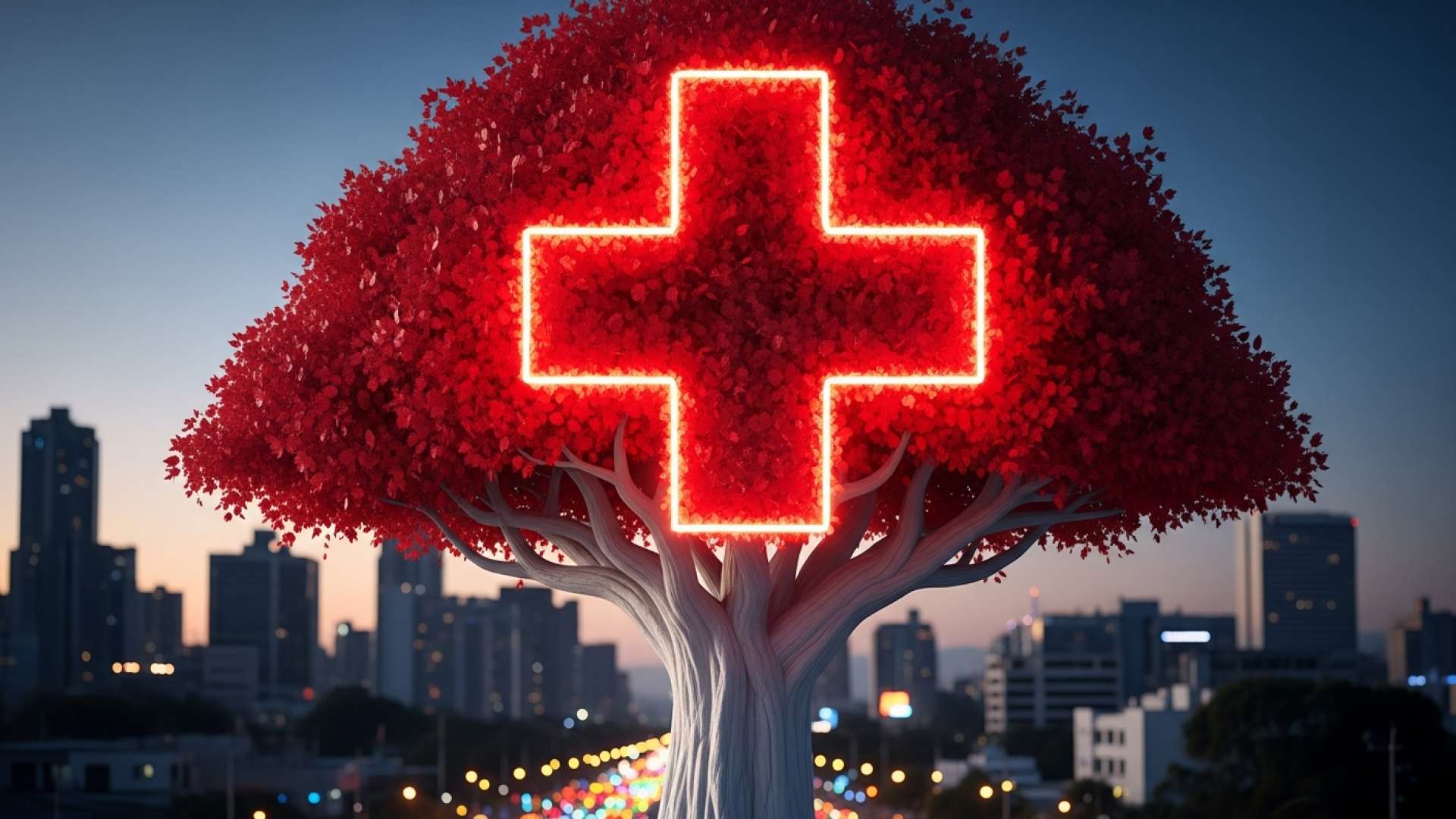 Présence massive de la Croix-Rouge pour protéger les participants au Festival des lumières