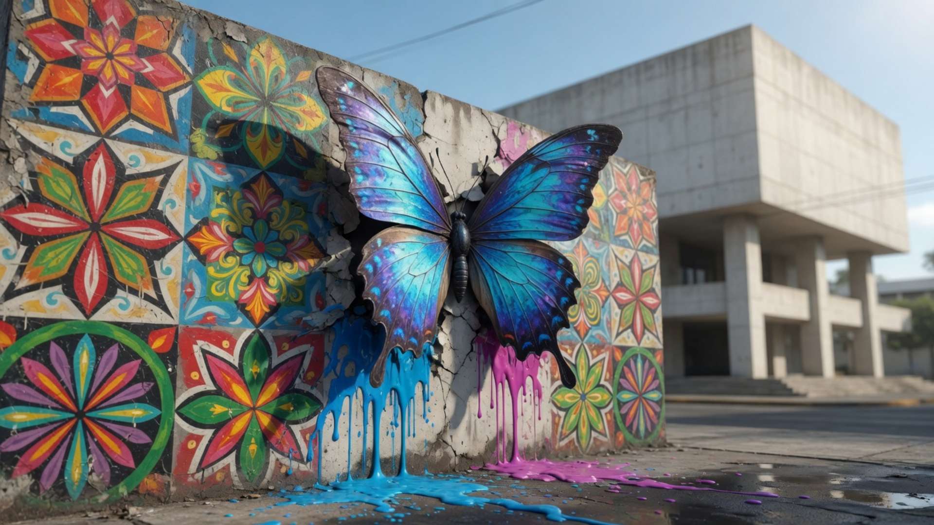 L’Assemblée législative de San José voit ses murs transformés en une célébration vibrante de la culture costaricaine