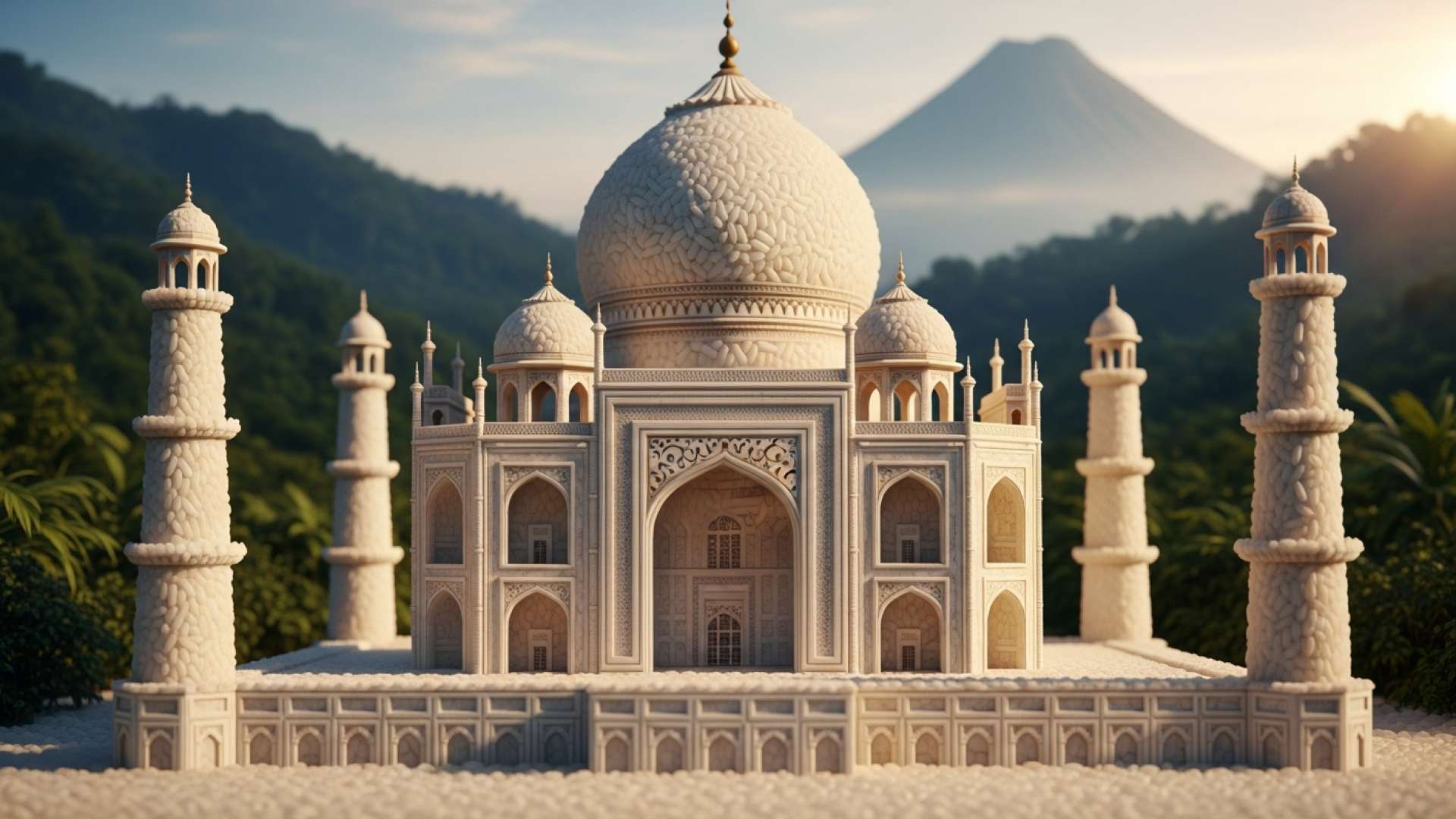 Le Taj Mahal apporte du basmati authentique du Pendjab en cuisine costaricaine